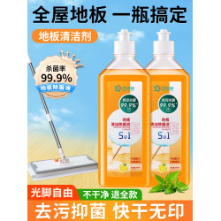 地板清潔劑瓷磚木地板清洗劑殺菌清香專用強力去污拋光去黃除垢